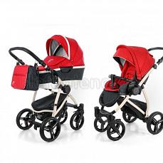 Esspero Newborn Lux 2016 Alu 2 в 1 Red (шасси Beige)