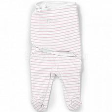 Summer Infant SwaddleMe Footsie Белый-Розовые полоски