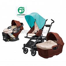 Orbit Baby G3 коляска 3 в 1  Mocha - капюшон Teal