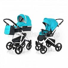 Esspero Newborn Lux 2016 Alu 2 в 1 Aqua (шасси White)