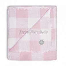 Jollein Плед 100х150 см Pink check (Розовые шахматы)