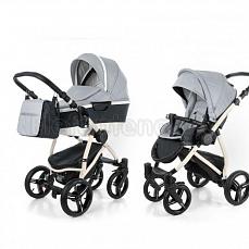 Esspero Newborn Lux 2016 Alu 2 в 1 Silver (шасси Beige)