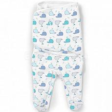 Summer Infant SwaddleMe Footsie Белый-Киты