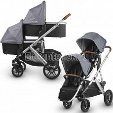 UPPAbaby Vista для двойни (2 в 1) (Аппабеби Виста) Gregory (Blue Malange)