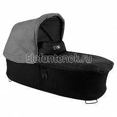 Mountain Buggy Duet Carrycot Plus Flint Черный с серым капором