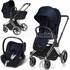 Cybex Priam Lux 3 в 1 (Сайбекс Приам Люкс) Midnight Blue