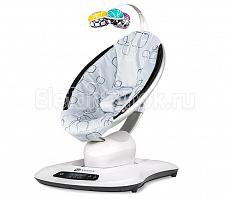 4moms MamaRoo 4.0(Фомамс МамаРу 4.0) серый плюш